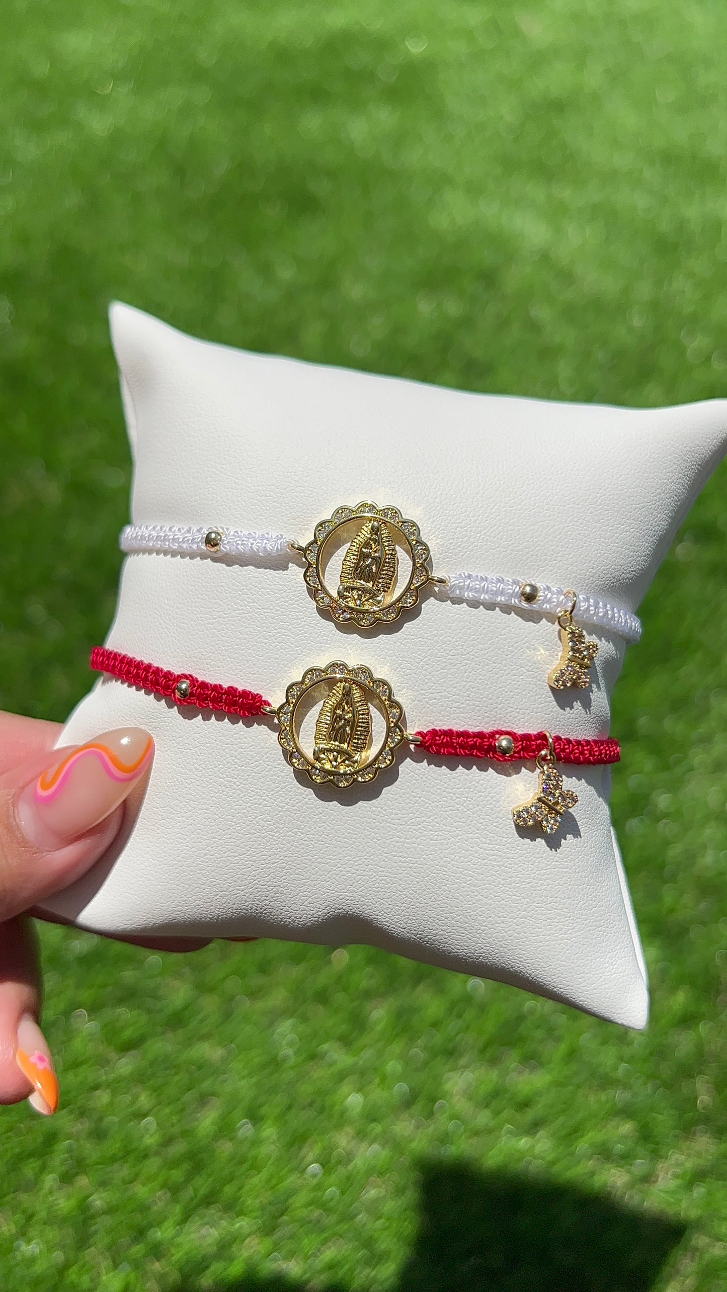 Virgencita Butterfly Bracelet